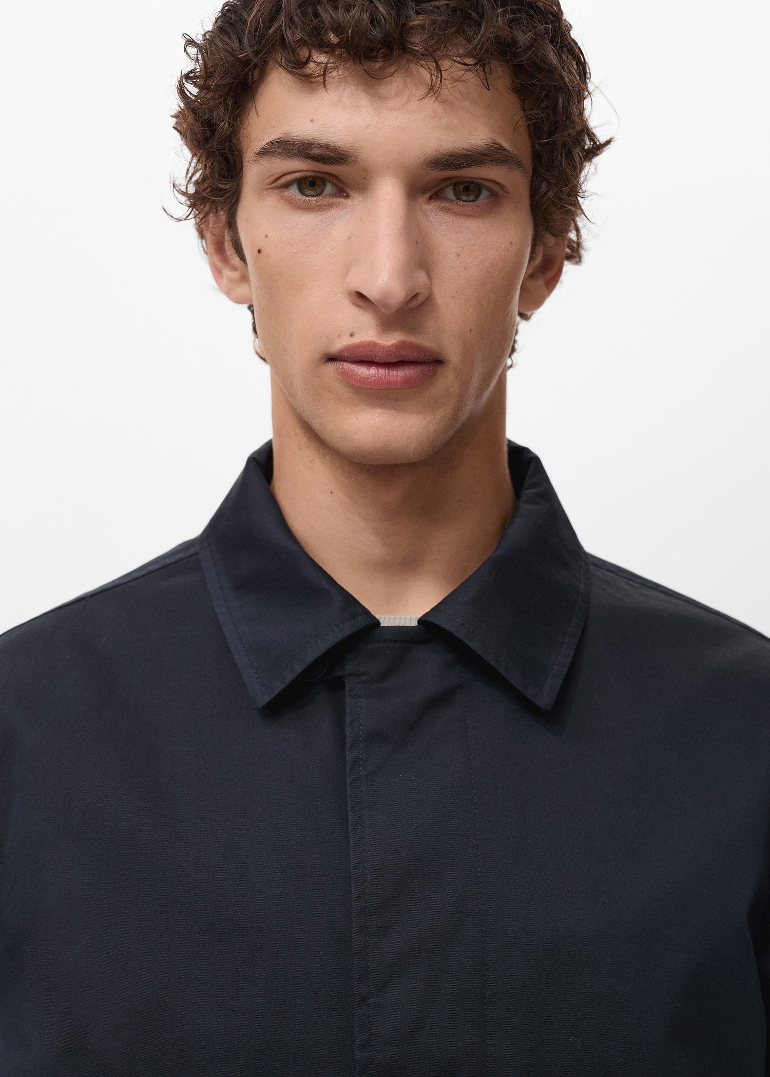 Mango trenchcoat chayton in Petroleum Blue - D1