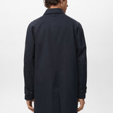 Mango trenchcoat chayton in Petroleum Blue - R