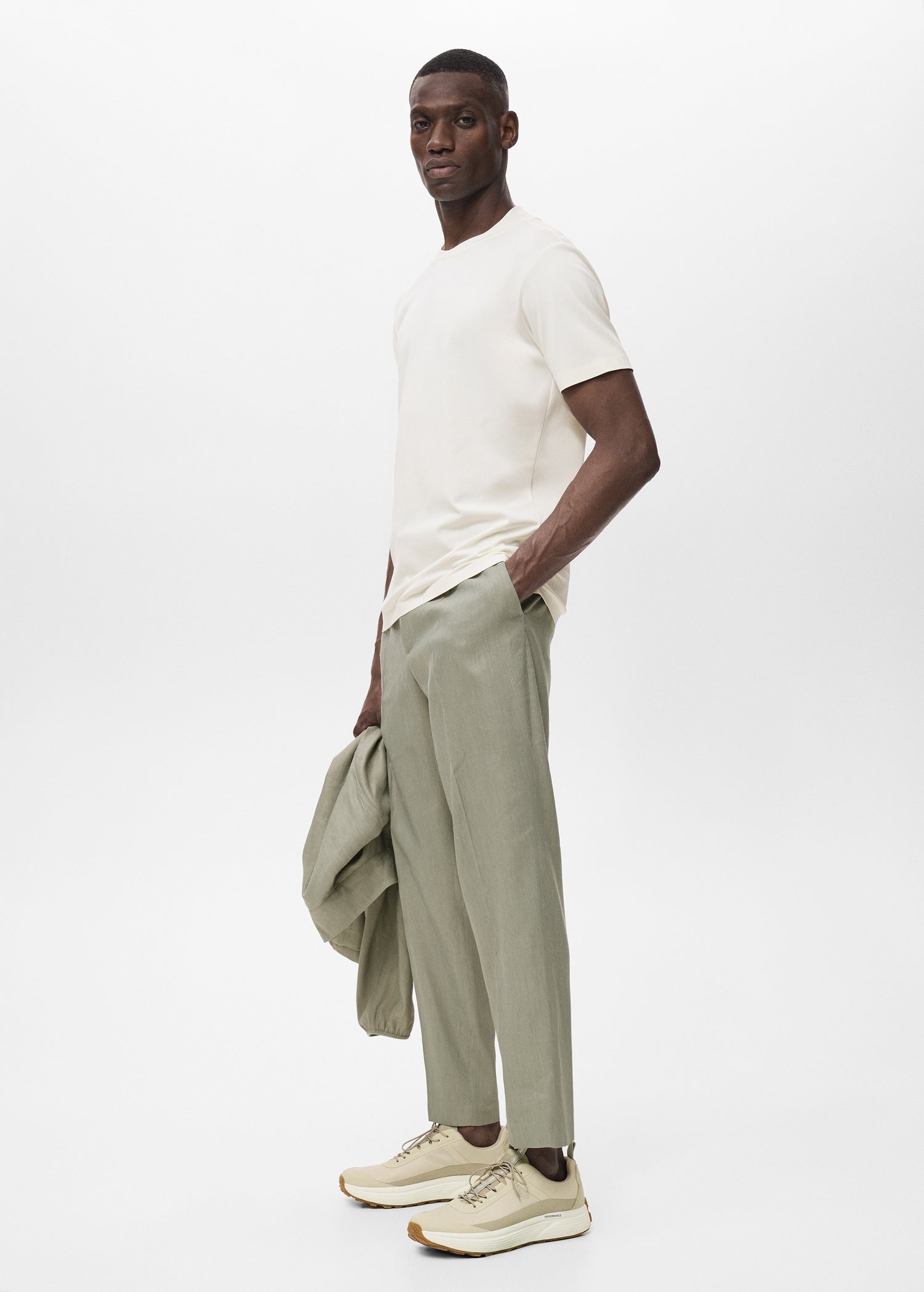 Mango t-shirt escala in White - D2