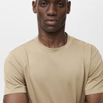 Mango t-shirt escala in Khaki - D1