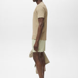 Mango t-shirt escala in Khaki - D2