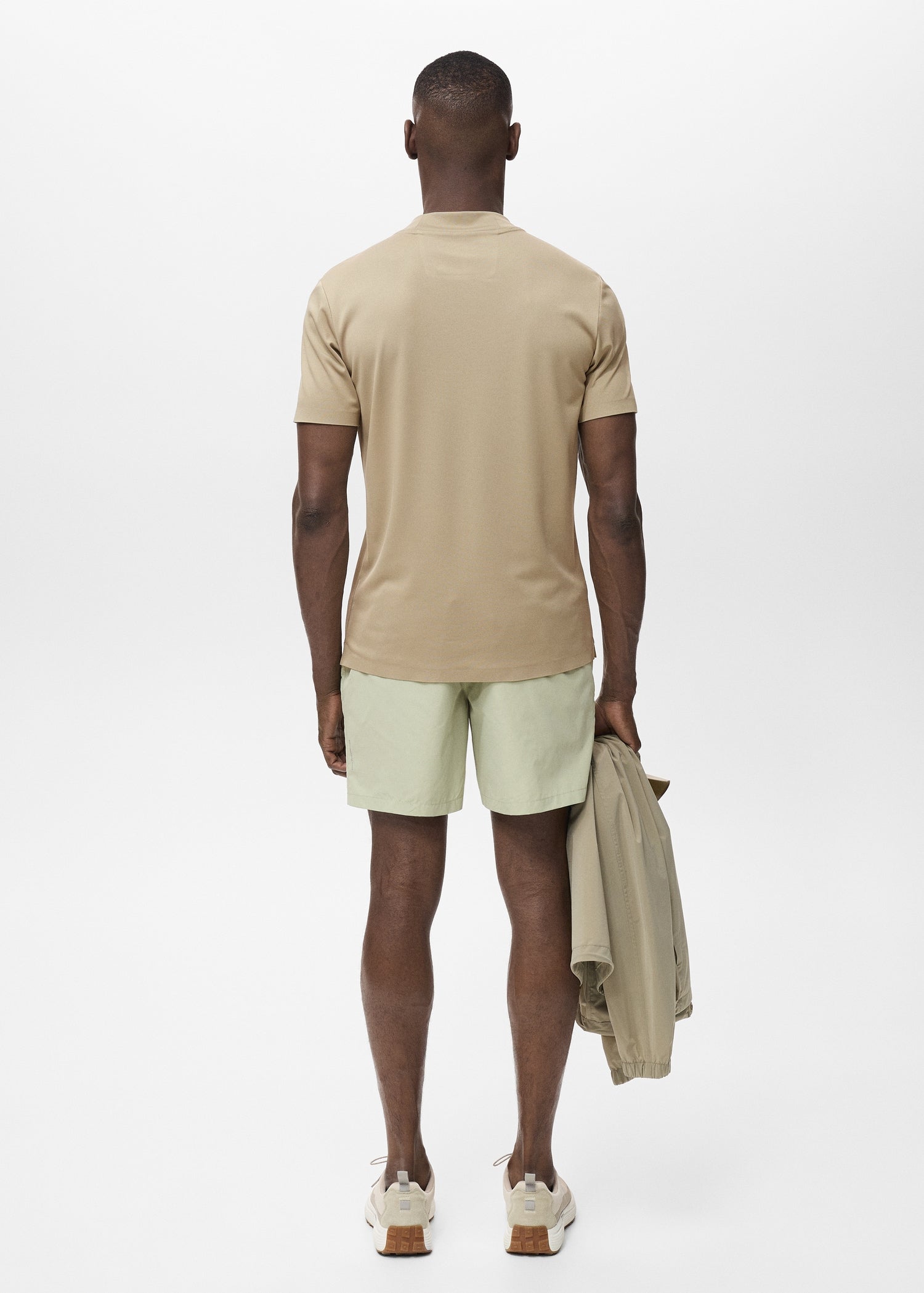 Mango t-shirt escala in Khaki - R