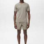 Mango t-shirt escala in Hunting Green - 99999999_01