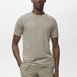 Mango t-shirt escala in Hunting Green