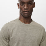 Mango t-shirt escala in Hunting Green - D1