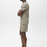 Mango t-shirt escala in Hunting Green - D2