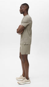 Mango t-shirt escala in Hunting Green - D2