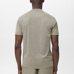 Mango t-shirt escala in Hunting Green - R