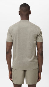 Mango t-shirt escala in Hunting Green - R