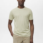 Mango t-shirt escala in Mint