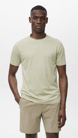 Mango t-shirt escala in Mint