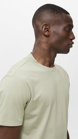 Mango t-shirt escala in Mint - D1