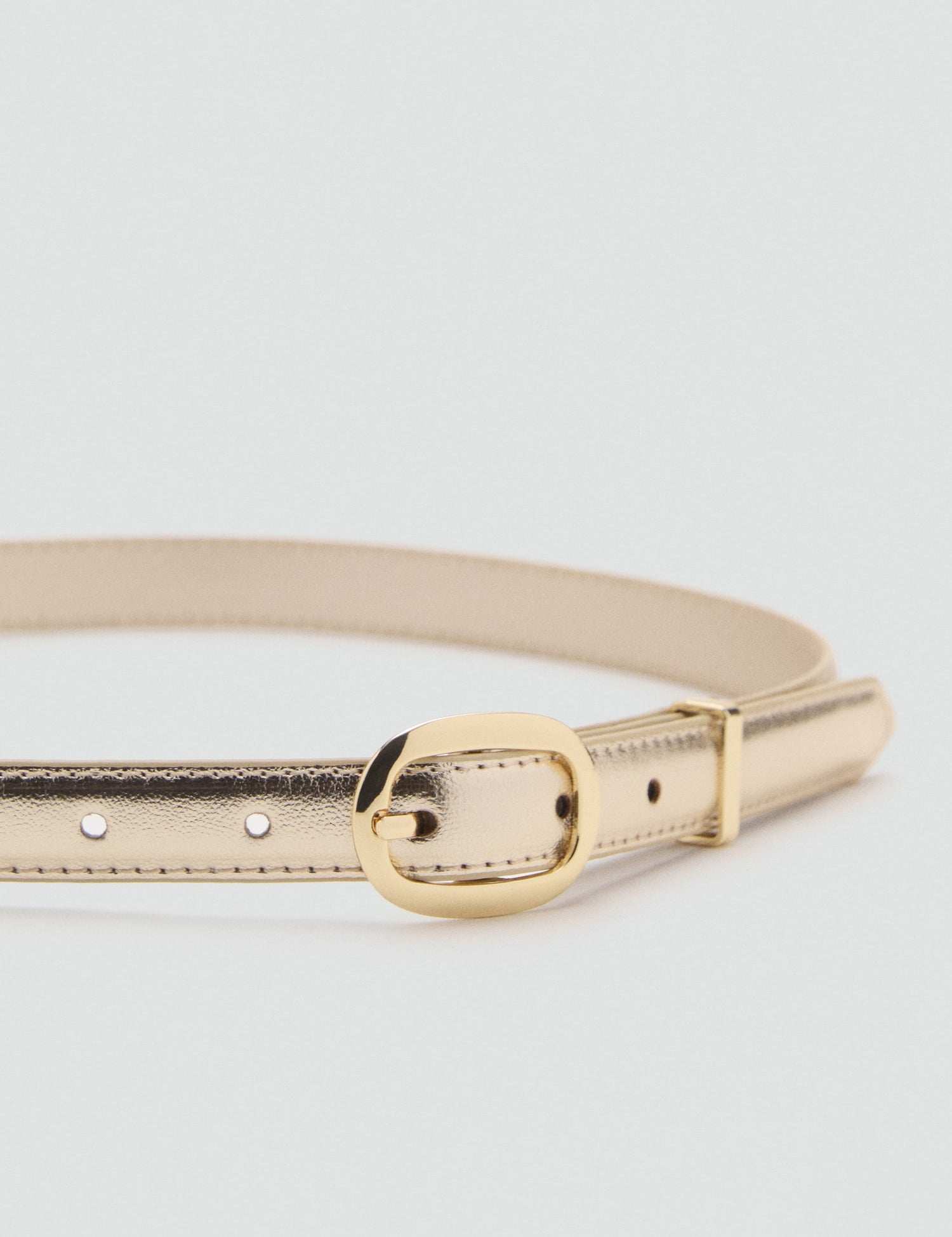 Mango belt lamina in Gold