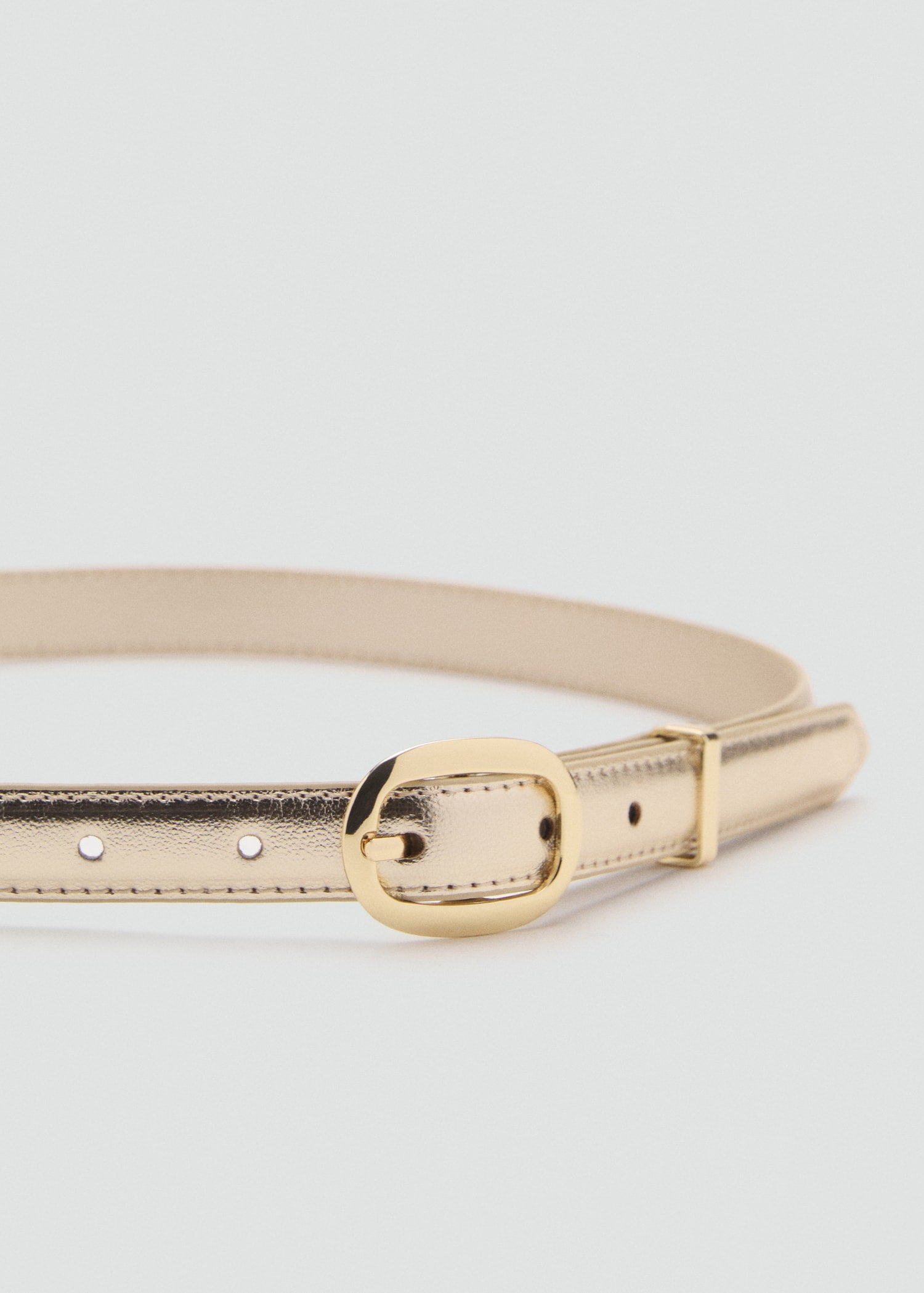 Mango belt lamina in Gold