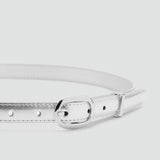 Mango belt lamina in Silver