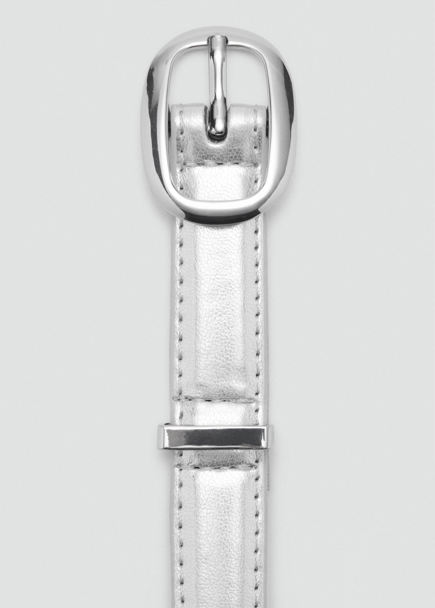 Mango belt lamina in Silver - D1