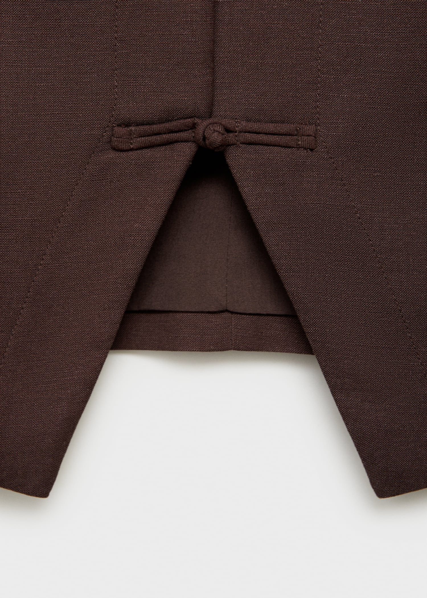 Mango vest laguna in Chocolate - D0