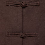 Mango vest laguna in Chocolate - D8