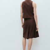 Mango vest laguna in Chocolate - R