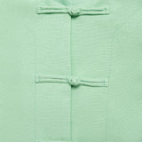 Mango vest laguna in Pastel Green - D0