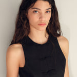Mango vest laguna in Black - D2