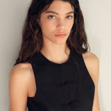 Mango vest laguna in Black - D2