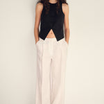 Mango vest laguna in Black - D6