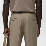 Mango trousers ennio in Brown - D6
