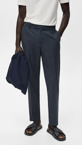 Mango trousers ennio in Navy
