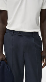 Mango trousers ennio in Navy - D1