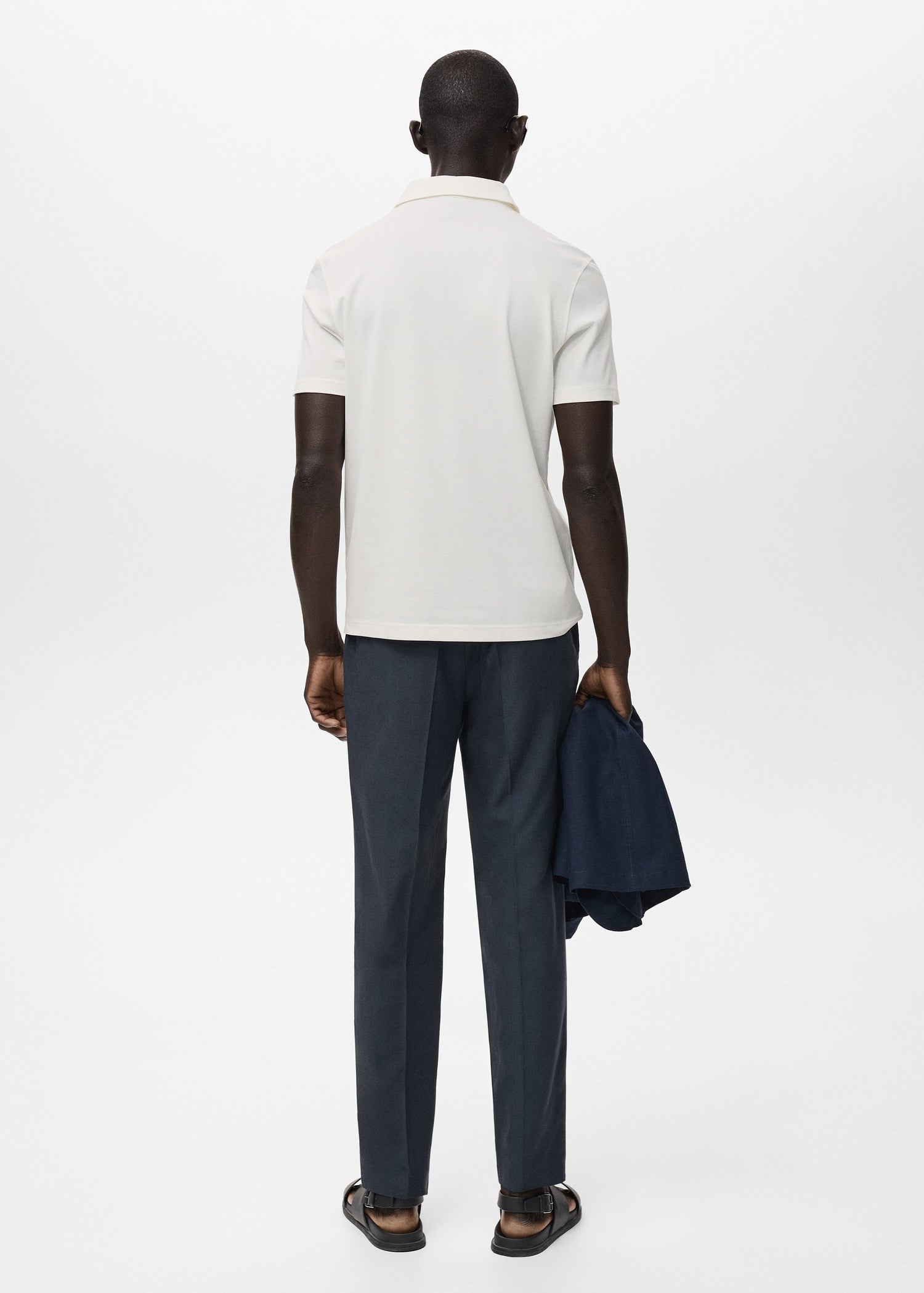 Mango trousers ennio in Navy - R