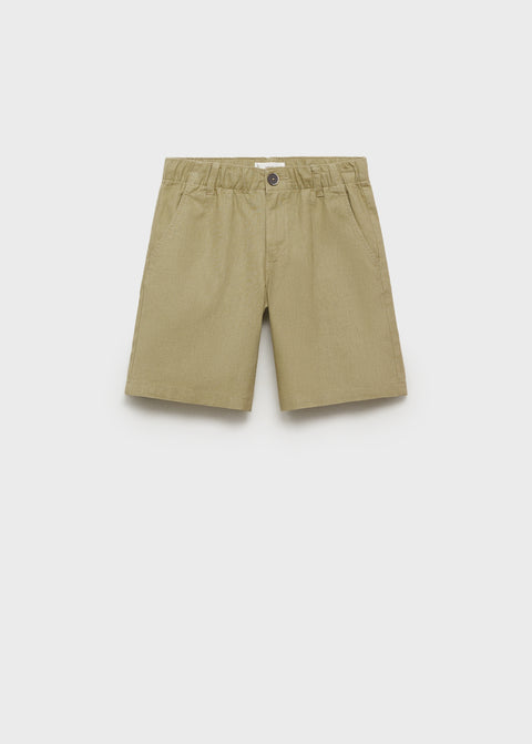 Mango bermudas liam in khaki