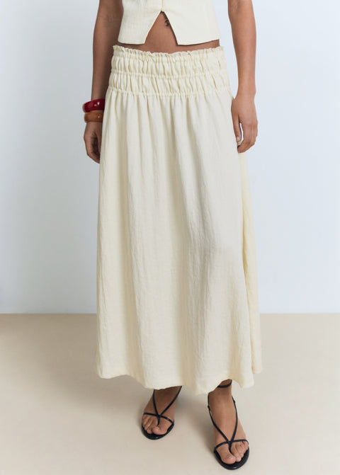 Mango skirt perth in beige