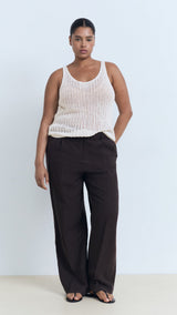Mango top gonzalo in Off White - D3