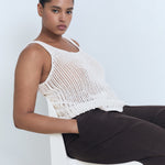 Mango top gonzalo in Off White - D4