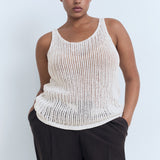 Mango top gonzalo in Off White - D5