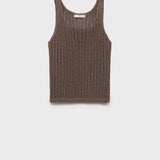 Mango top gonzalo in Taupe - B