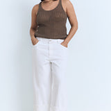 Mango top gonzalo in Taupe - D3