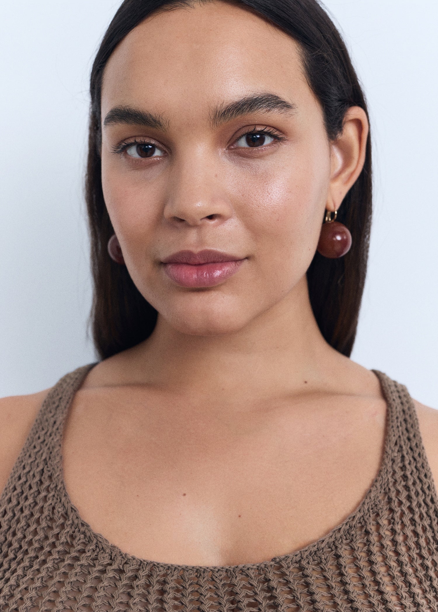 Mango top gonzalo in Taupe - D4