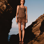 Mango top gonzalo in Taupe - D6