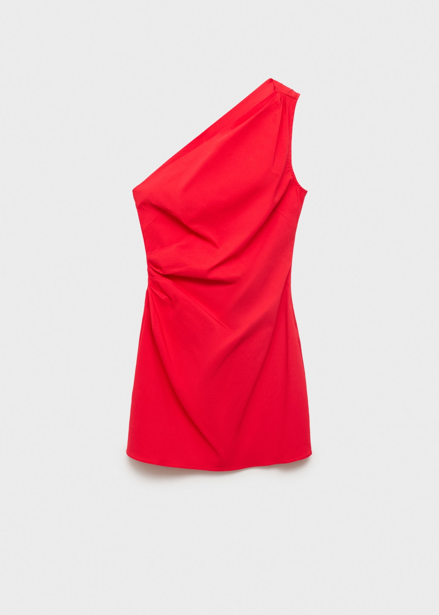 Mango dress knot in Red - B