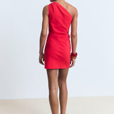 Mango dress knot in Red - R