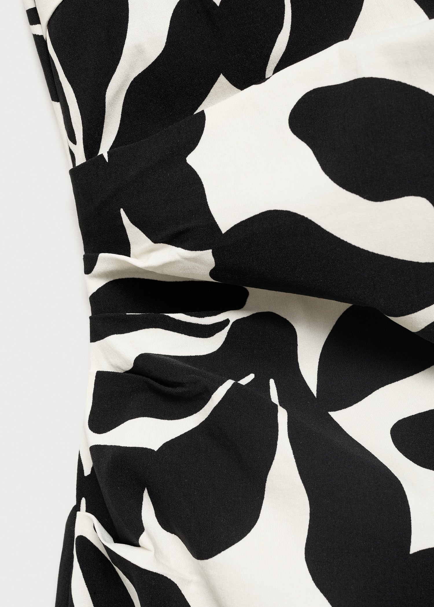 Mango dress knot in Black - D0