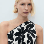 Mango dress knot in Black - D1