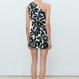 Mango dress knot in Black - R