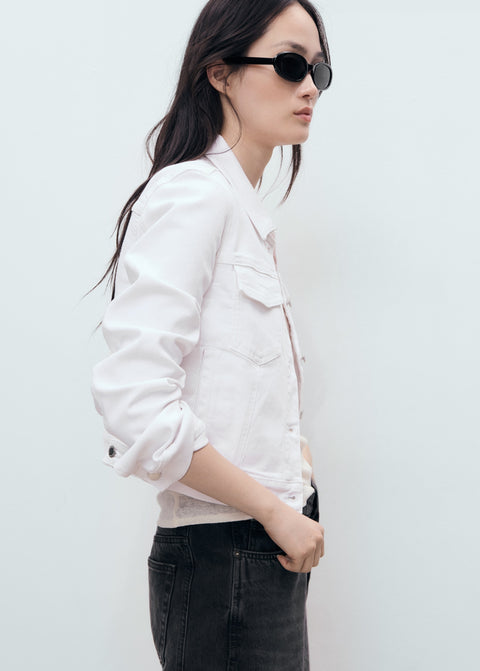 Mango jacket newvicky in white
