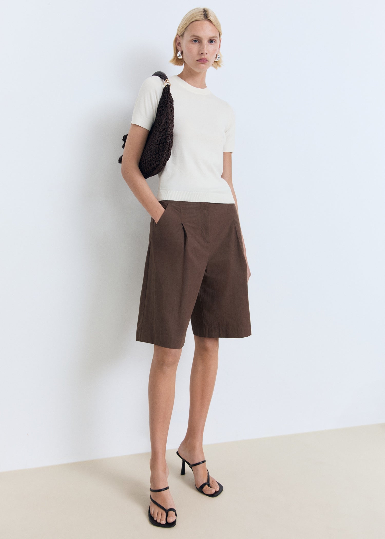 Mango sweater basic in Raw - 99999999_01