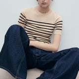 Mango sweater basic in Camel - D6