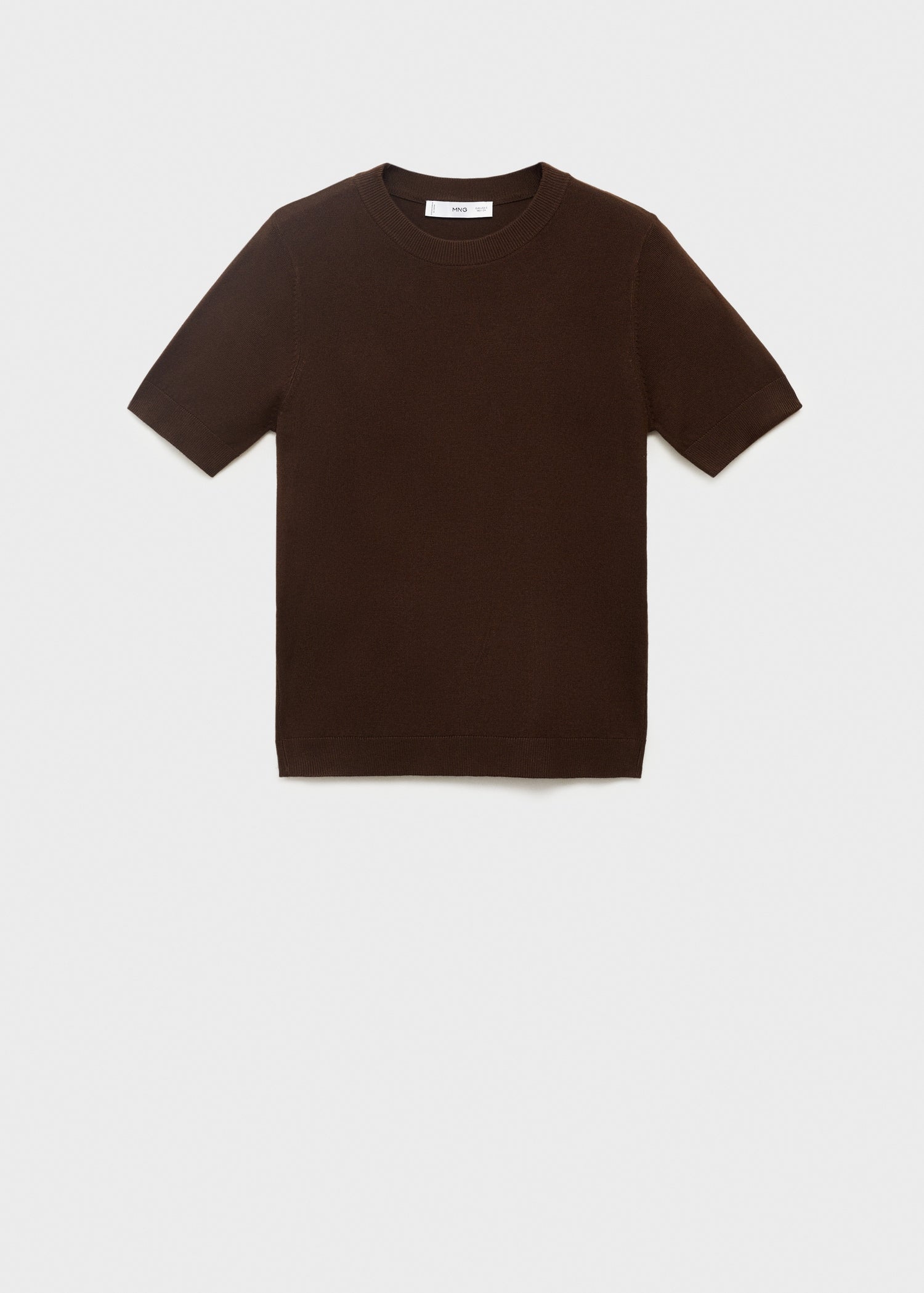 Mango sweater basic in Chocolate - B