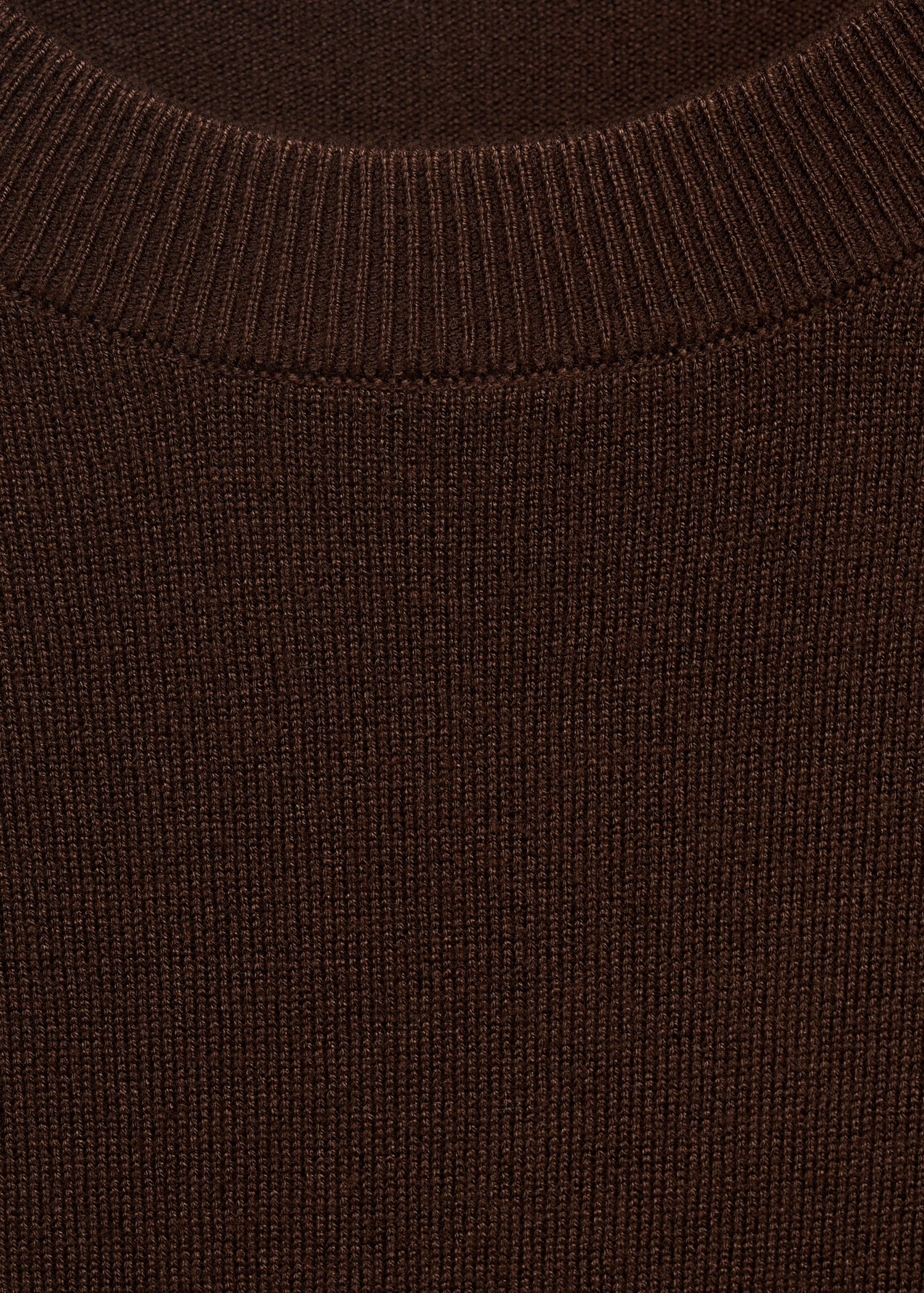 Mango sweater basic in Chocolate - D8